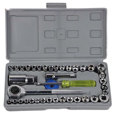 Juego De Raches Copas 40 Pcs Mecanica